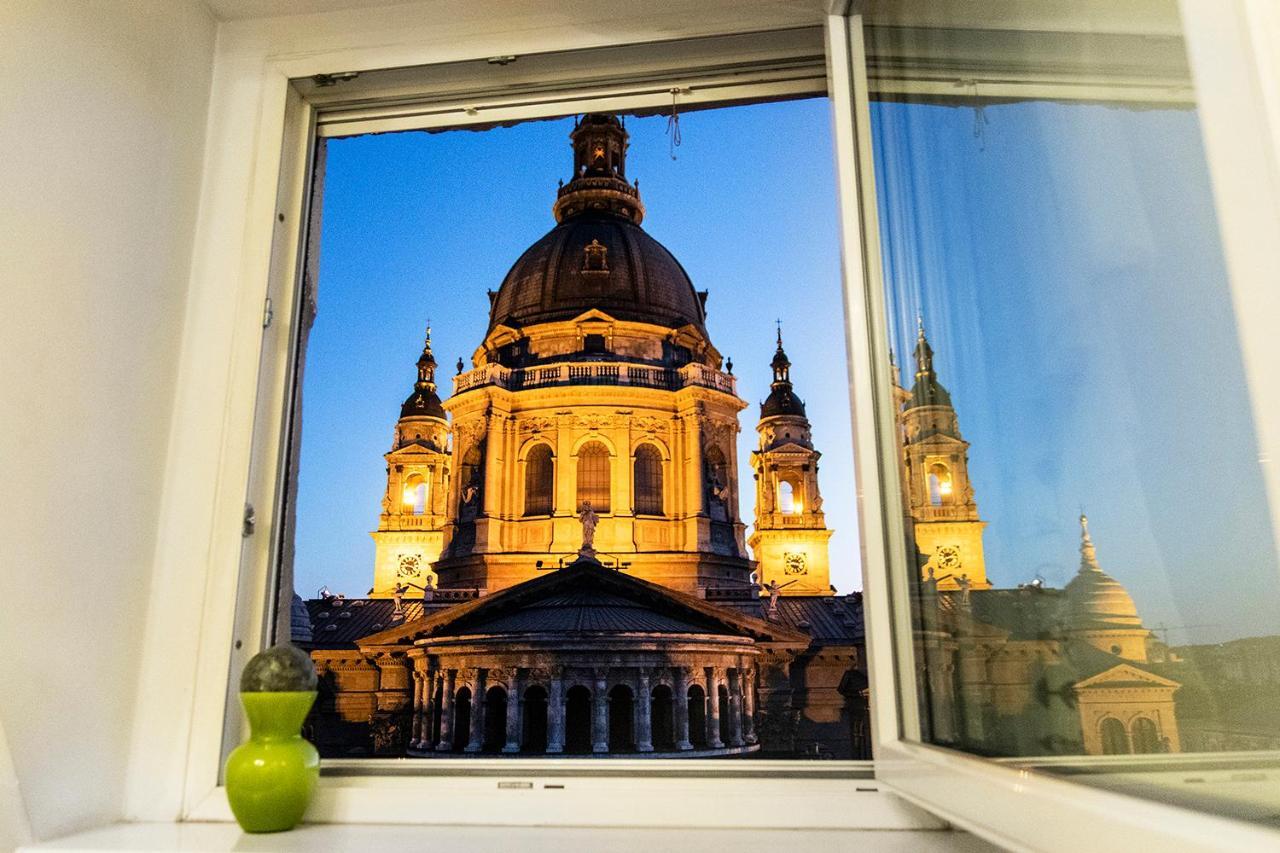 Helena Apartment With View On St. Stephan'S Basilica Budapest Esterno foto